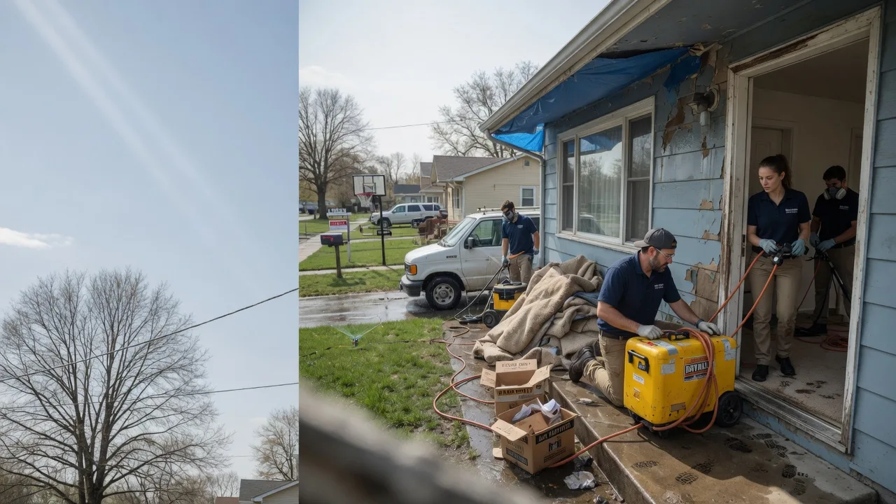 Basement Flood Cleanup in Sweetwater, TX near me